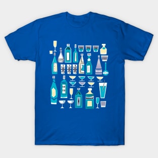 Happy Hour Vintage Cocktail Time T-Shirt